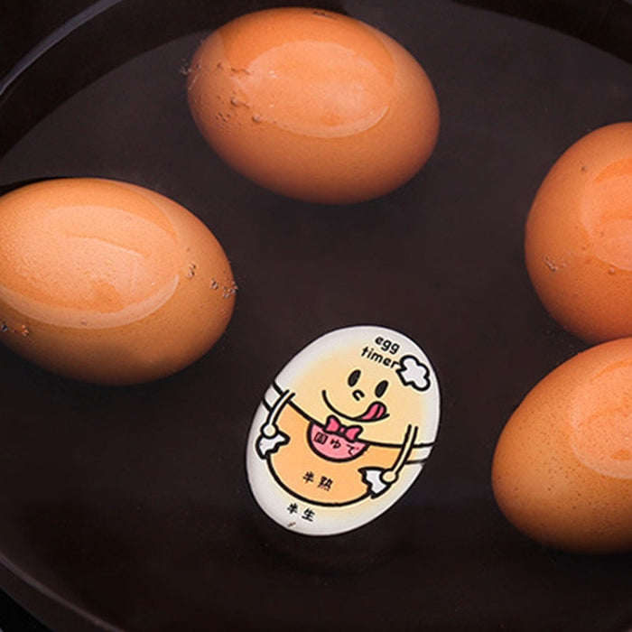 Boiled Egg Timer Reminder Color-changing Cartoon Egg Timer, Specification: Japanese