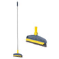 Hard Bristle Crevice  Brush Long Handle Floor Brush Wiper,Style:, 2-section Rod, 3-section Rod