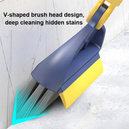 Hard Bristle Crevice  Brush Long Handle Floor Brush Wiper,Style: