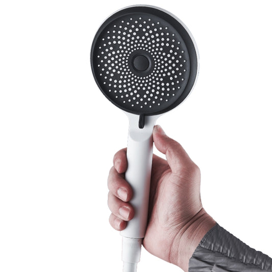 Home Handheld Silicone Supercharged Shower Nozzle, Style: