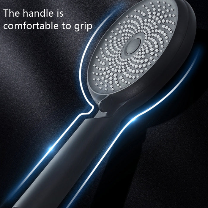 Home Handheld Silicone Supercharged Shower Nozzle, Style: