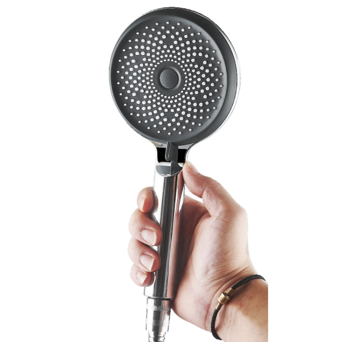 Home Handheld Silicone Supercharged Shower Nozzle, Style: