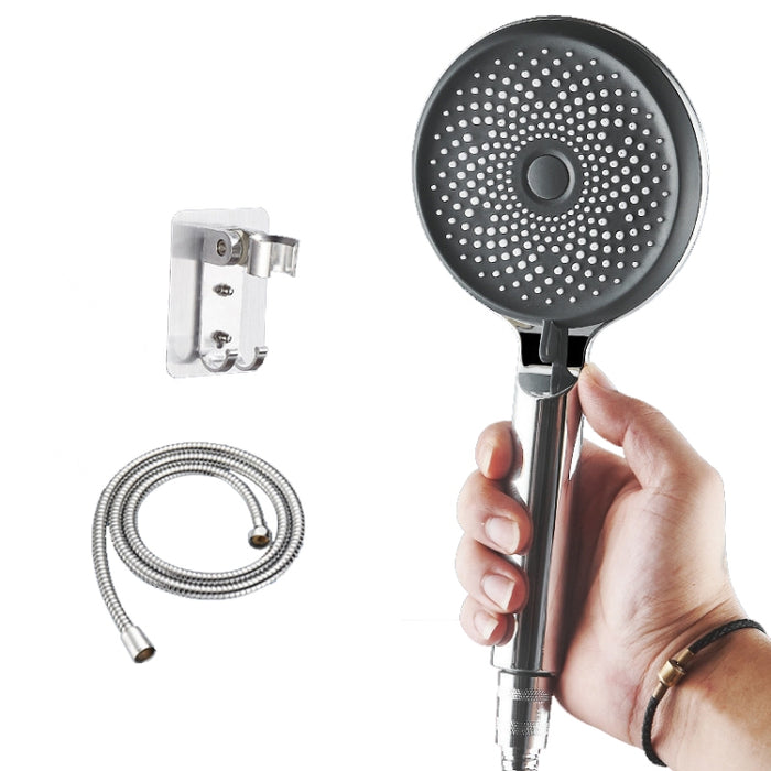 Home Handheld Silicone Supercharged Shower Nozzle, Style: