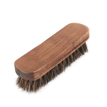 Horse Mane Shoes Brush Mahogany Brush Fur Shoes Cleaning And Dust Brush