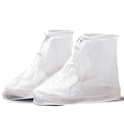 1 Pair Rainy Outdoor Anti-Skid Waterproof Shoe Cover Thickening Repetitive Use Shoe Cover, S, M, L, XL, XXL, XXXL