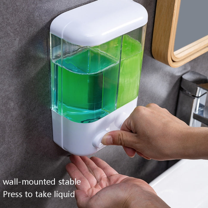 Hotel Bathroom Manual Soap Machine Wall Hanging Paste Transparent Soap