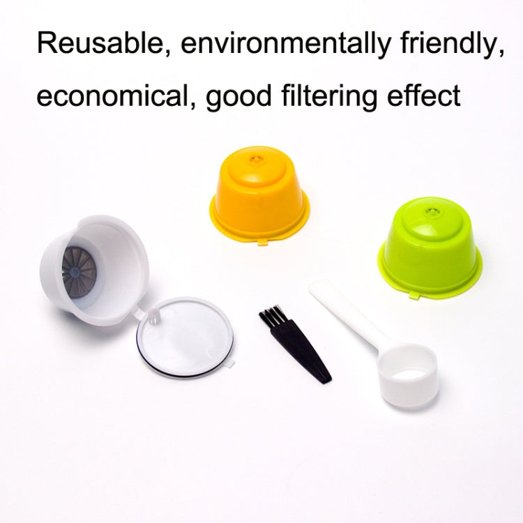 2 Sets Coffee Capsule Filter Cup  For Dolce Gusto Coffee Machine