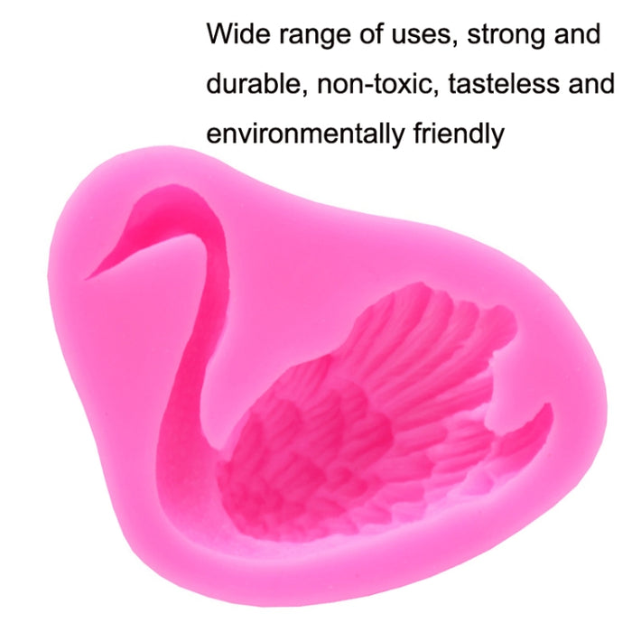 2 PCS Swan Baking Silicone Mould Cake Decorating Mould