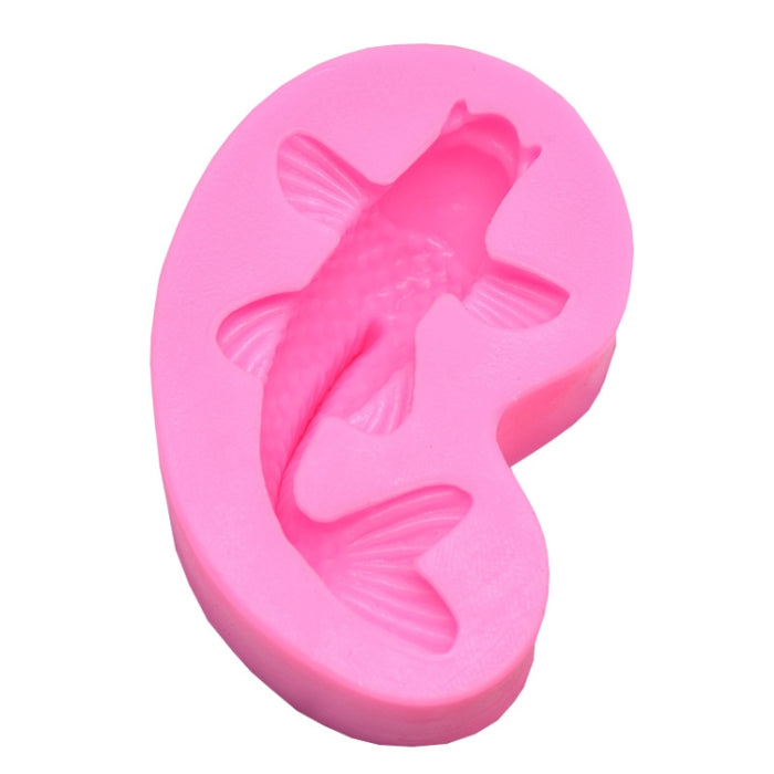 2 PCS Goldfish Baking Fondant Silicone Mold Cake Decorating