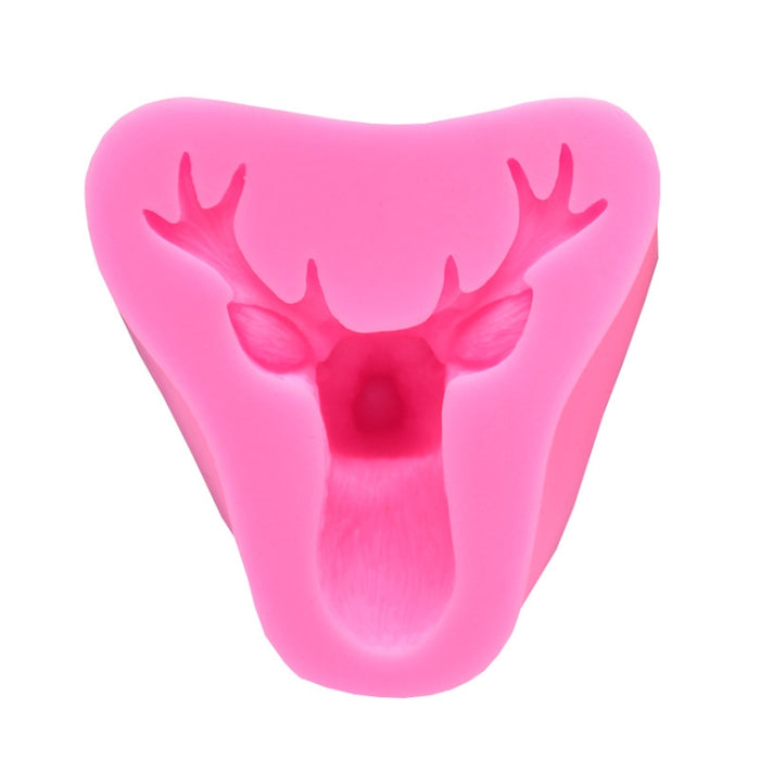 Deer Head Silicone Fondant Cake Mold