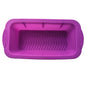Silicone Pizza Toast Box Long Cake Mold, Long (Red), Long (Blue), Long (Purple)