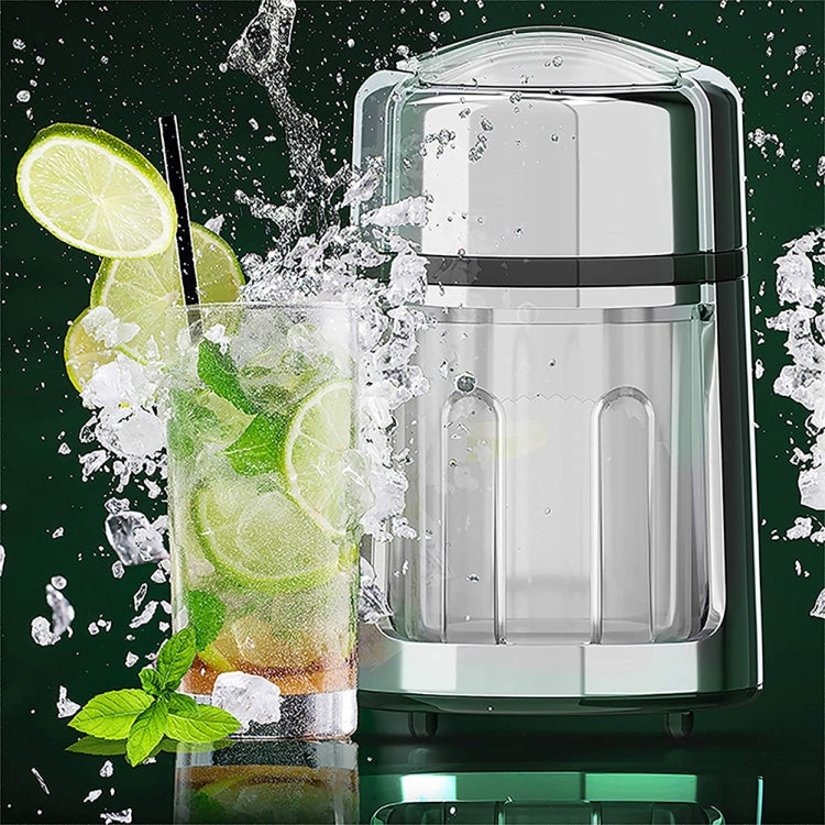 Home Manual Broken Ice Machine Plastic Shaved Smoothie Ice Machine, Ice Machine
