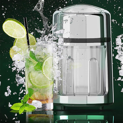 Home Manual Broken Ice Machine Plastic Shaved Smoothie Ice Machine, Ice Machine