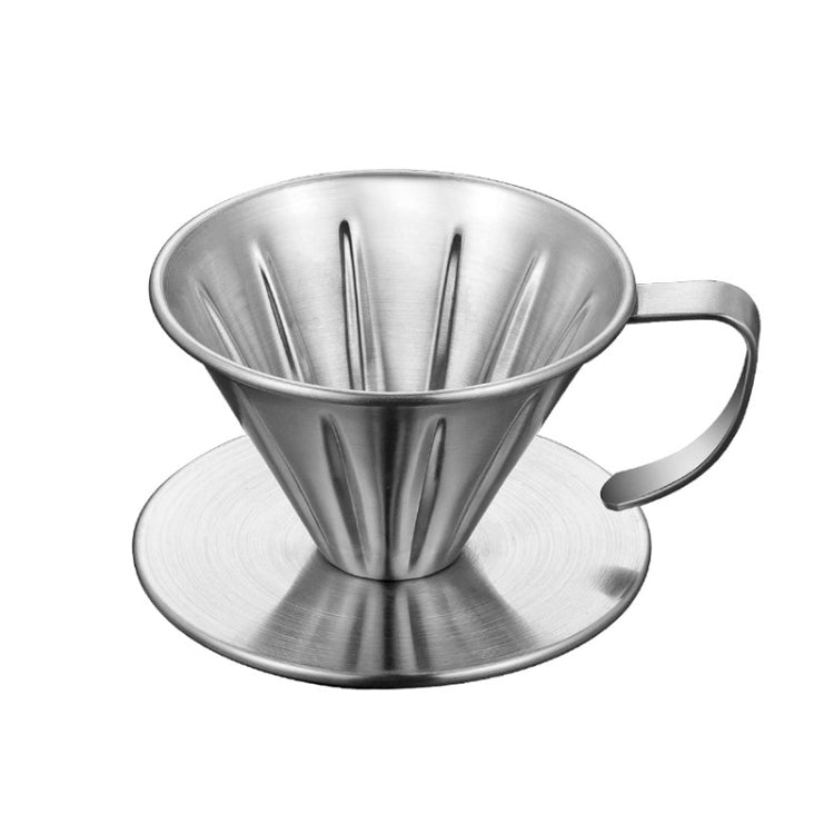 Double-layer Stainless Steel Pour-over Coffee Filter, Size: