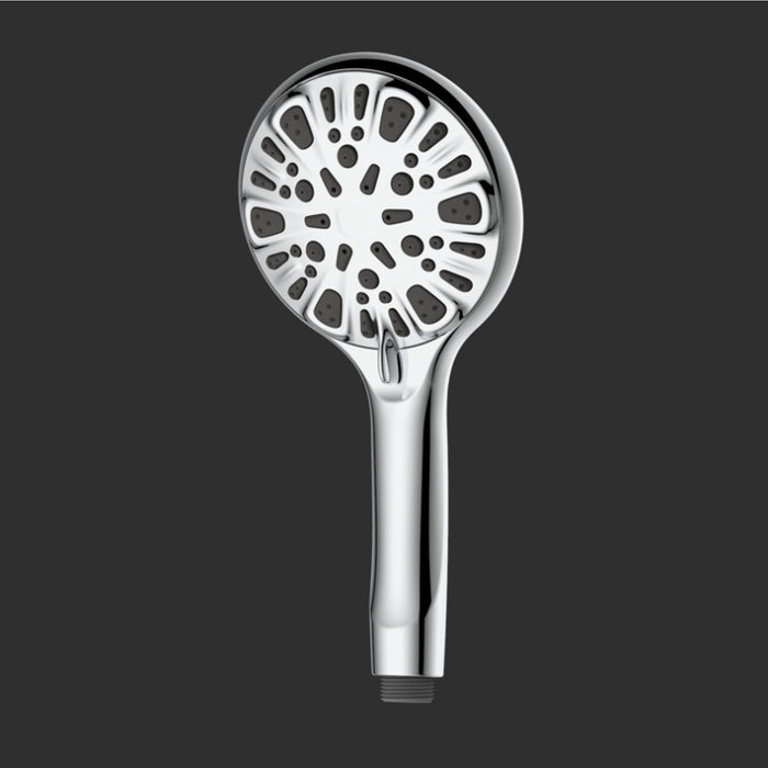 9 Functions Handheld Shower Pressurized Shower With Water Off and Pause, Style: