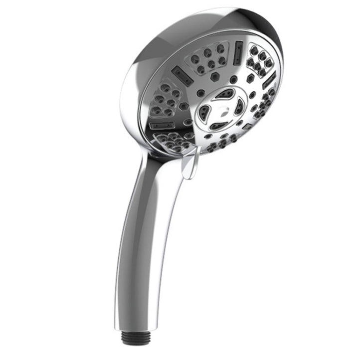 9 Functions Handheld Shower Pressurized Shower With Water Off and Pause, Style: