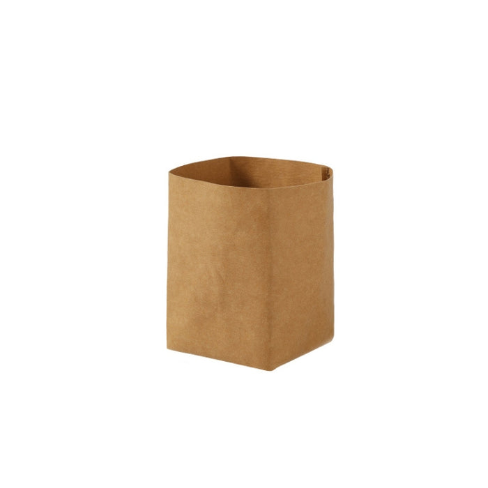 Desktop Separate Storage Washable Kraft Paper Bag, Size: