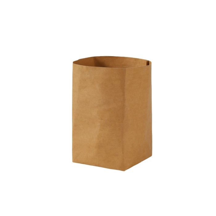 Desktop Separate Storage Washable Kraft Paper Bag, Size: