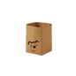 Desktop Separate Storage Washable Kraft Paper Bag, Size:, 10x10x15cm, 12x12x23cm, 15x15x28cm, 20x20x35cm, Bear 10x10x15cm, Gray 10x10x15cm, Gray 12x12x23cm, Gray 15x15x28cm, Gray 20x20x35cm