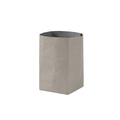 Desktop Separate Storage Washable Kraft Paper Bag, Size:, 10x10x15cm, 12x12x23cm, 15x15x28cm, 20x20x35cm, Bear 10x10x15cm, Gray 10x10x15cm, Gray 12x12x23cm, Gray 15x15x28cm, Gray 20x20x35cm