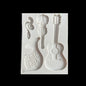 Castle Musical Silicone Mold Chocolate Fondant Cake Decor, Style:, Specification: Triangle, Triangle, Rectangle