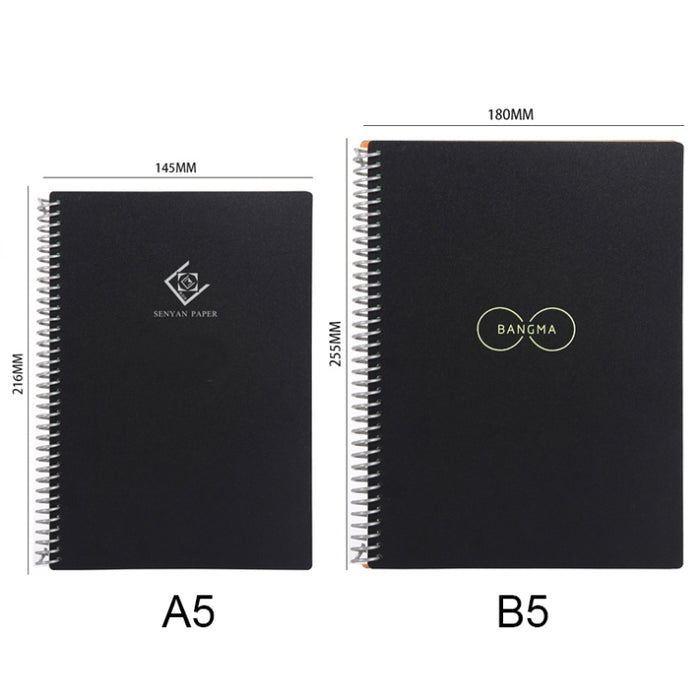 KCA02 Erasable Waterproof Coil Notebook, Spec: