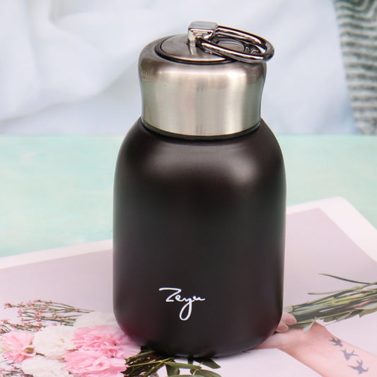 280ml 304 Stainless Steel Handle Vacuum Insulation Cup Big Belly Gift Cup, Black, Gold, Green, Silver, Rose Gold