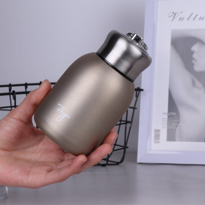 280ml 304 Stainless Steel Handle Vacuum Insulation Cup Big Belly Gift Cup