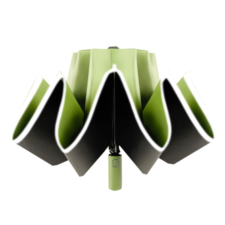 YL020 Folding Sun Umbrella Black Glue Sunscreen Anti-ultraviolet Car Special Reverse Umbrella, Dark Night Green, Ruby Red, Navy, Mustard Green, Dark Blue, Turquoise, Stainer Black, Midsummer Pink