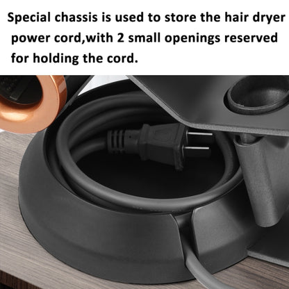 For Dyson Supersonic Hair Dryer Stand Holder With Cable Storage Function, Stored 4 Attachment