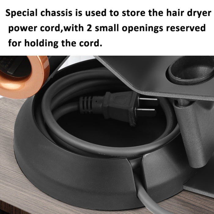 For Dyson Supersonic Hair Dryer Stand Holder With Cable Storage Function