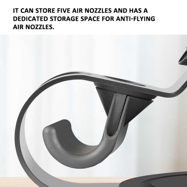 For Dyson Supersonic Hair Dryer Stand Holder With Cable Storage Function, Stored 4 Attachment
