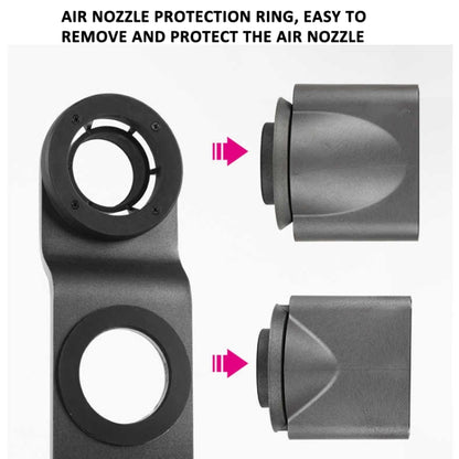 For Dyson Supersonic Hair Dryer Stand Holder With Cable Storage Function, Stored 4 Attachment