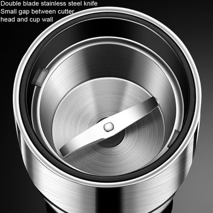 Household Electric Grinder Coffee Grain Mixer, Style:, Plastic Shell 50g US Plug, Plastic Shell 50g EU Plug, Stainless Steel Shell 50g US Plug, Stainless Steel Shell 50g EU Plug