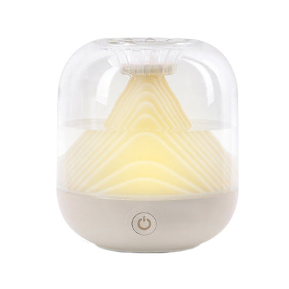 FX-039 USB Charging Ambient Light Humidifier Mountain Mini Wireless Humidifier, Green, White, Wine Red