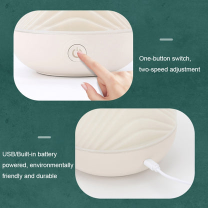 FX-039 USB Charging Ambient Light Humidifier Mountain Mini Wireless Humidifier, Green, White, Wine Red