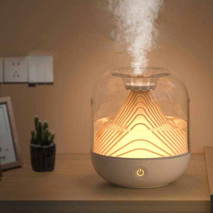 FX-039 USB Charging Ambient Light Humidifier Mountain Mini Wireless Humidifier