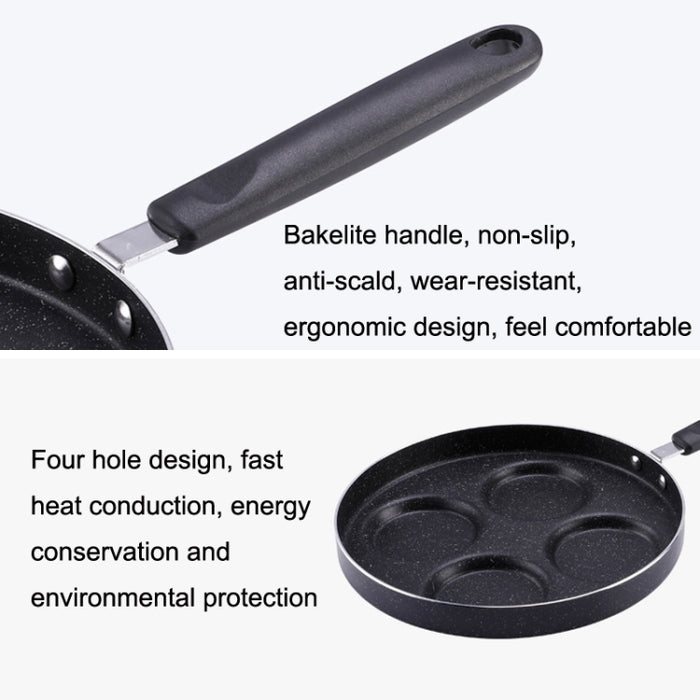 Maifan Stone Fried Egg Nonstick Pan Waffle Maker, Style: