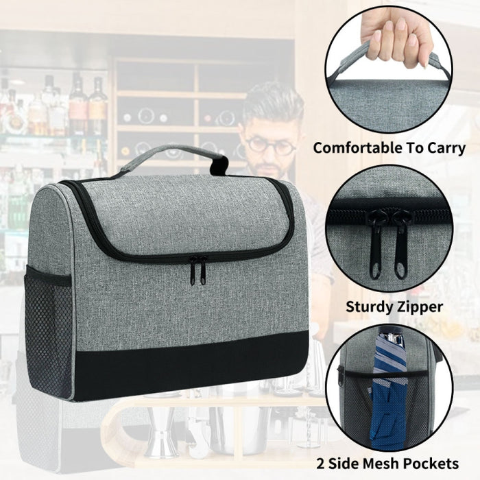 Travel Bartender Kit Bag  Bar Tool Storage Bag