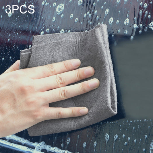 3 In 1 Wiping Cloth Cleaning Cloth For Wiping The Glass And Car Without Leaving Marks, 30x40cm, 50x50cm