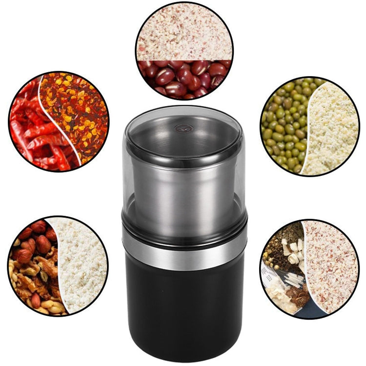 M200B Electric Mini Coffee Grinder Grain Bean Grinding Machine, Spec:, EU Plug, UK Plug, US Plug