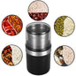 M200B Electric Mini Coffee Grinder Grain Bean Grinding Machine, Spec:, EU Plug, UK Plug, US Plug