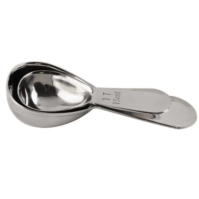 YG-MC12 304 Thickened Stainless Steel Coffee Spoon Scales Scaling Spoon