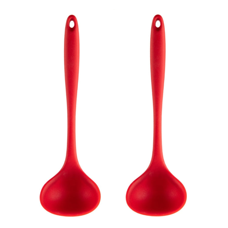 Non-stick High Temperature Resistant Silicone Cookware, Style:Food Clip, Spatula, Soup Spoon, Leak Spoon, Spaghetti Claw, Rice Spoon, Leak Shovel, Scrape, Brush, Food Clip