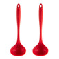 Non-stick High Temperature Resistant Silicone Cookware, Style:Food Clip, Spatula, Soup Spoon, Leak Spoon, Spaghetti Claw, Rice Spoon, Leak Shovel, Scrape, Brush, Food Clip