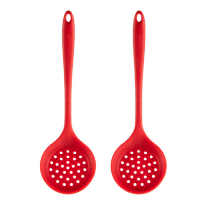 Non-stick High Temperature Resistant Silicone Cookware, Style:Food Clip, Spatula, Soup Spoon, Leak Spoon, Spaghetti Claw, Rice Spoon, Leak Shovel, Scrape, Brush, Food Clip