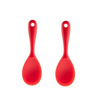 Non-stick High Temperature Resistant Silicone Cookware, Style:Food Clip, Spatula, Soup Spoon, Leak Spoon, Spaghetti Claw, Rice Spoon, Leak Shovel, Scrape, Brush, Food Clip