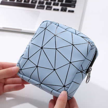 XH8214 Portable Sanitary Napkin Storage Bag Large Capacity Waterproof Coin Bag, XH8214 Fluorescence, XH8214 Sky Blue, XH8214 Cherry Pink, XH8214 Apricot, XH8214 Plant Green, XH8214 Black
