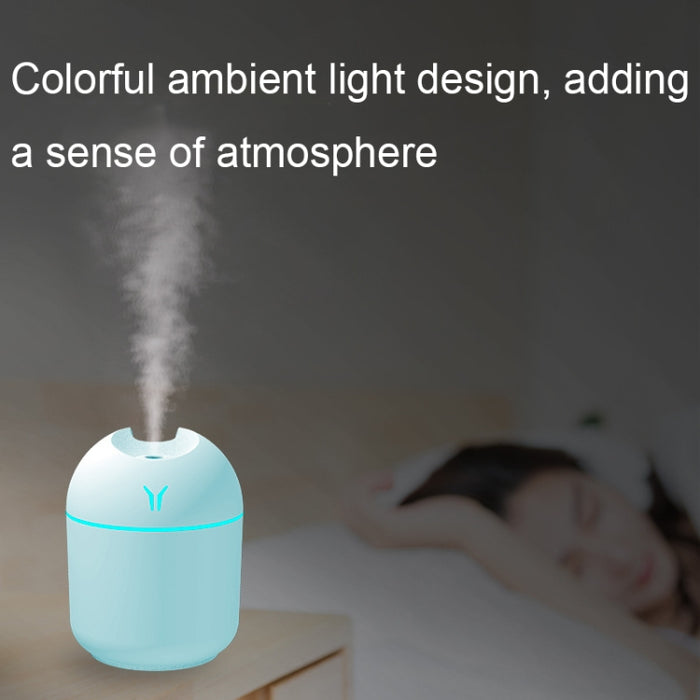 USB Mini Desktop Colorful Night Light Car Humidifier, Spec: