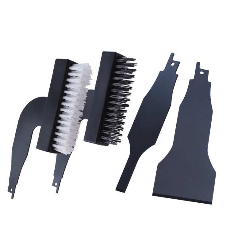 Rust Removal Grinding Tools Electric Steel Wire Nylon Brush Cleaning Set, Nylon Brush Head, Steel Brush Head, Nylon+Steel Brush Head, 50mm Steel Spatula, Nylon/Steel Brush Head+10mm/50mmSteel Spatula